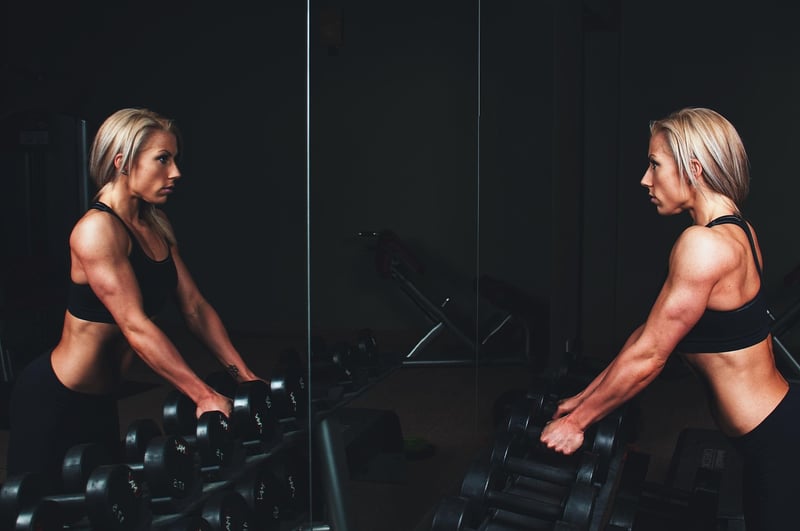 Pilates Fitness Woman